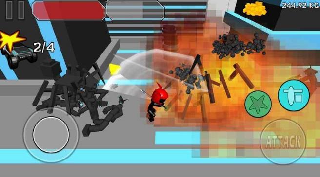 手剑战斗安卓游戏(Stickman Sword Fighting 3D) v1.02 手机版