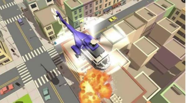 块状直升机SOS救援手机版(模拟驾驶类游戏) v1.4 安卓版