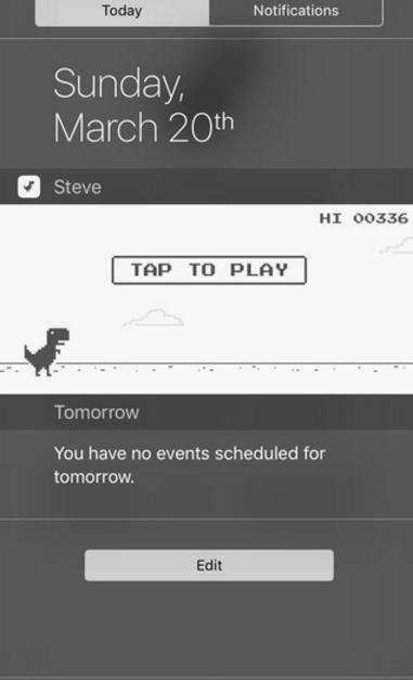 谷歌小恐龙游戏苹果版(单色像素小恐龙) v1.10.3 手机正式版