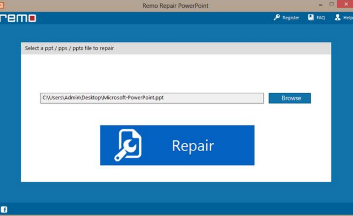 Remo PowerPoint Repair中文版截图