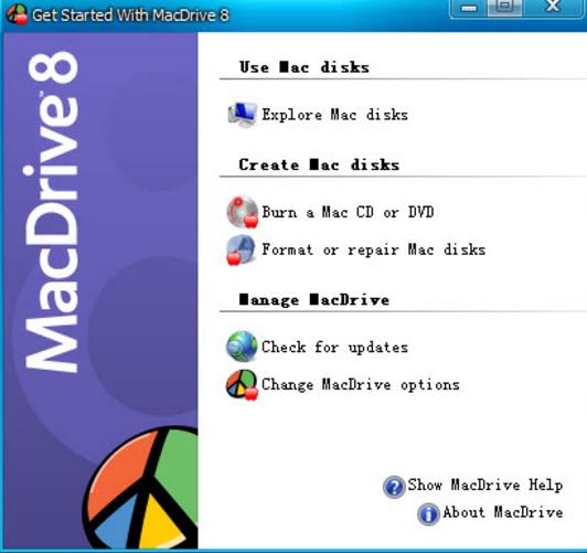 MacDrive最新版界面