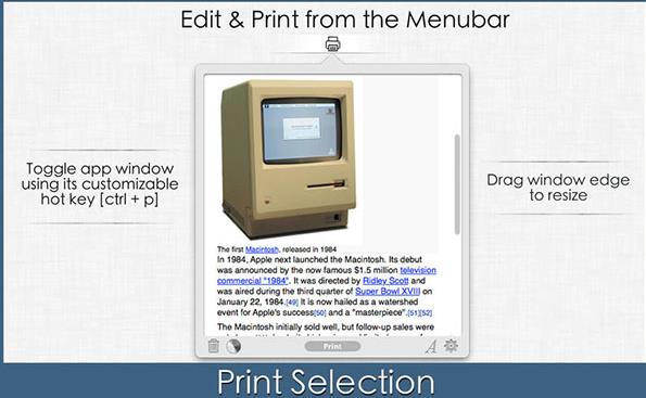 mac中print selection打印软件怎么样介绍