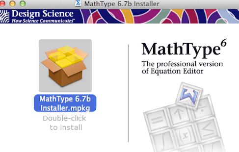 Mathtype安装教程界面
