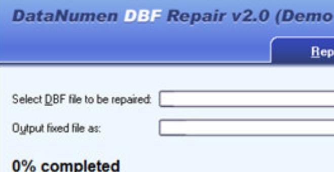 DataNumen DBF Repair绿色最新版截图