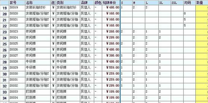 Esale服装批发销售管理软件专业版