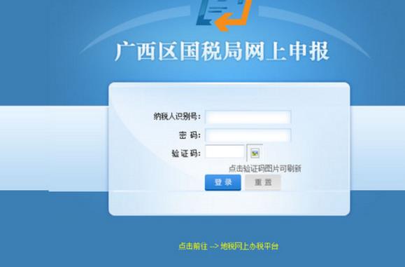 广西区国税局网上申报系统免费版图片