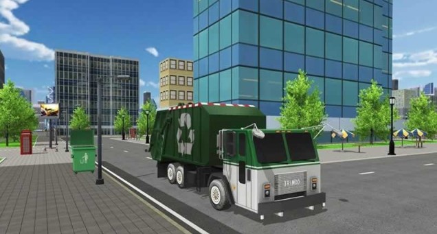 垃圾车模拟器2017安卓版(3D模拟驾驶手游) v1.2 免费最新版