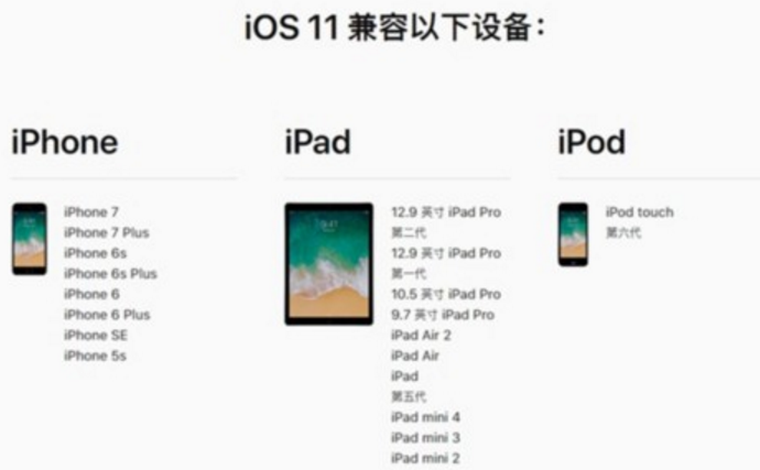 苹果ios11固件正式版iphone7最新版