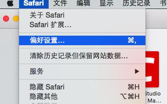 苹果电脑中如何打开Safari开发者模式？