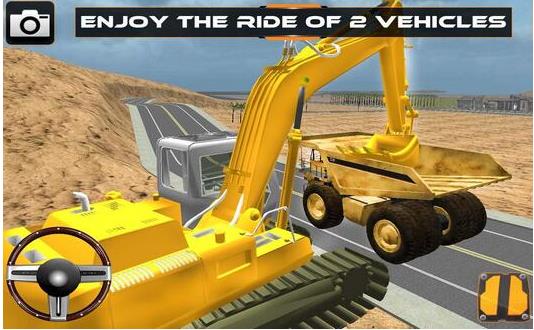 移山挖掘机安卓版(模拟驾驶游戏) v1.4 最新版