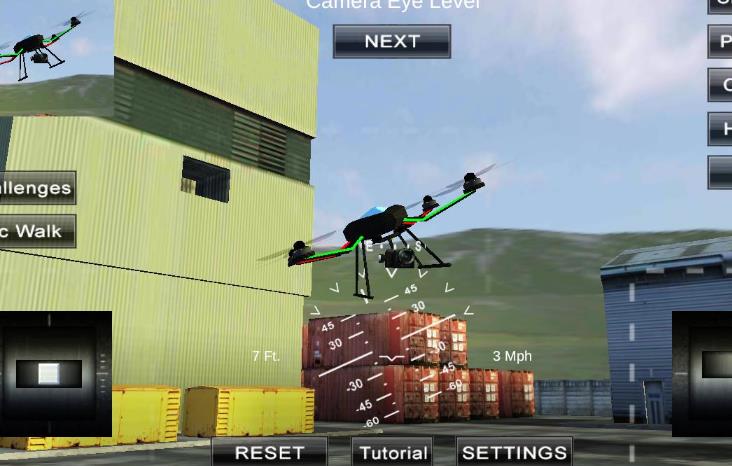 四旋翼飞行模拟安卓最新版(酷炫的飞行游戏) v1.6 手机版