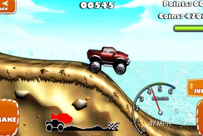 柴油车爬坡手机版(物理学上坡驾驶游戏) v1.4 安卓版