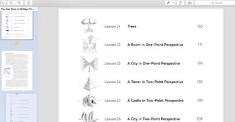 苹果电脑中Preview预览软件处理PDF方法