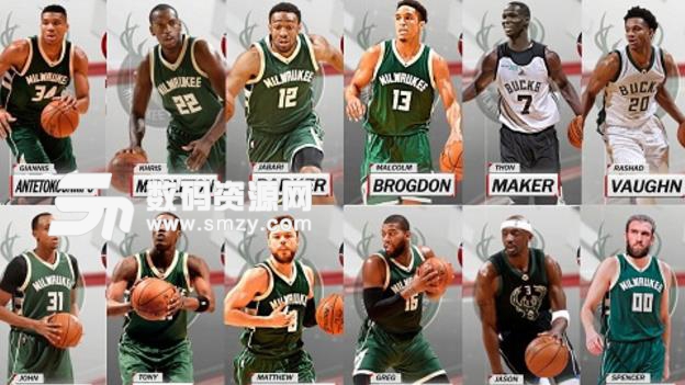 NBA2K18雄鹿全队球员高清照片补丁