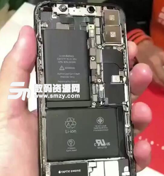 iPhone X真机拆解截图
