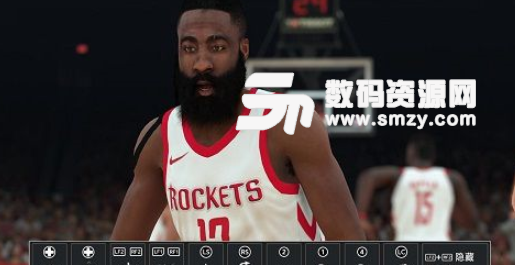 NBA2K18火箭队哈登身形发型面补MOD下载