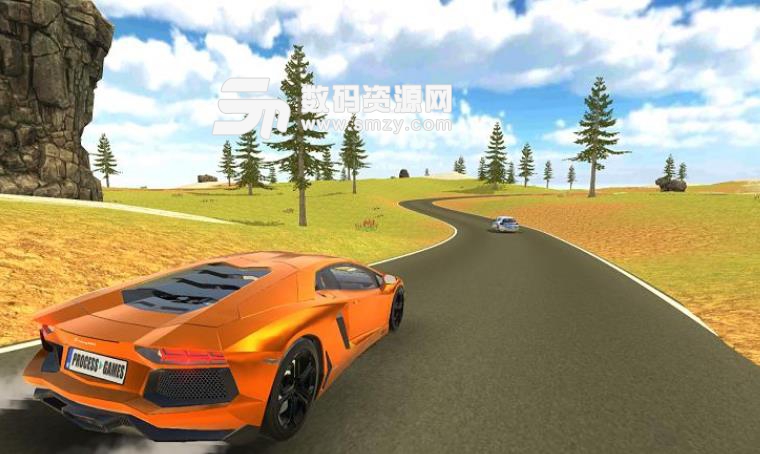 跑车模拟驾驶手机版(任意驾驶跑车) v1.0 安卓版