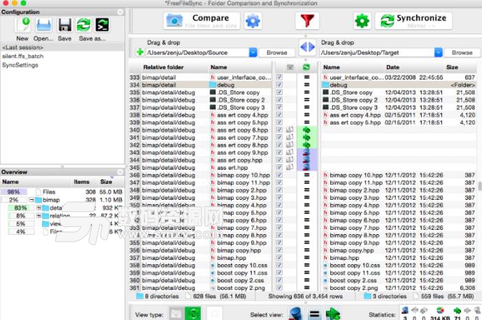 Mac中文件夹间自动定时文件同步介绍