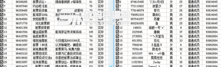 牛仔不加群提取QQ群成员截图