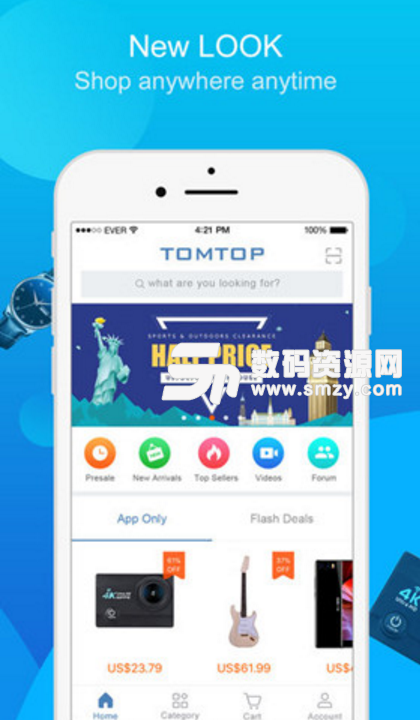 TOMTOP购物安卓版(移动购物平台) v3.5.1 免费版