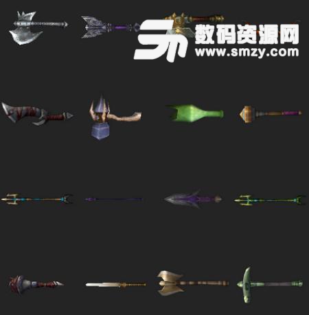 魔兽世界7.35PRT任务武器模型外观下载