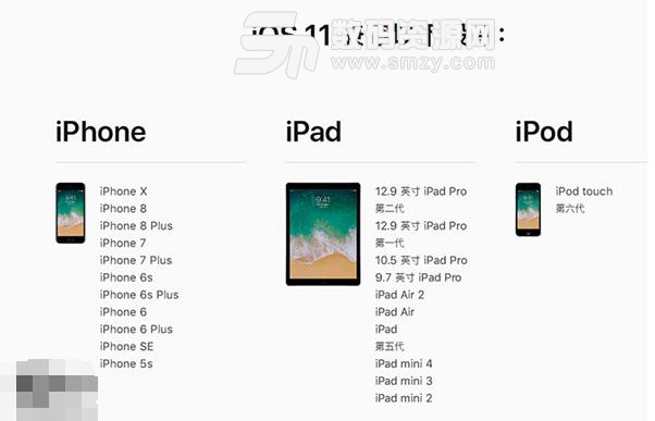哪些设备可以升级苹果iOS11.2.2正式版