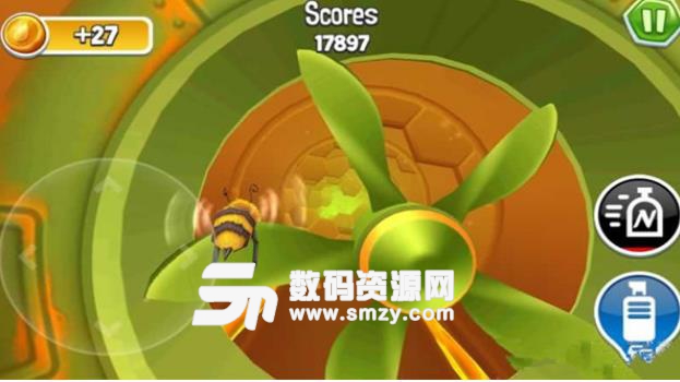 蜜蜂飞行大冒险安卓版(休闲类敏捷游戏) v1.1.16 手机版