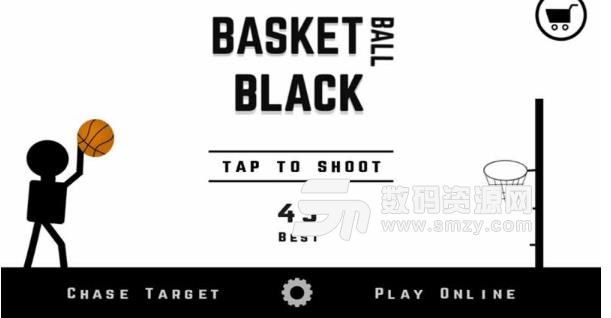 黑色篮球安卓版(休闲类篮球游戏) v1.2.1 手机版
