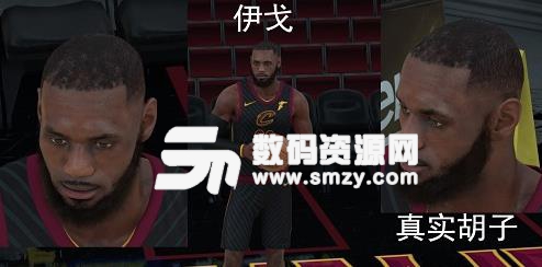 NBA2K18骑士队勒布朗詹姆斯身形MOD