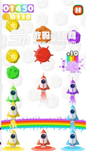彩虹火箭苹果手机版(卡通休闲玩法) v1.4.0 ios版