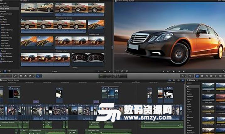 Final Cut Pro X添加视频背景字幕教程图片