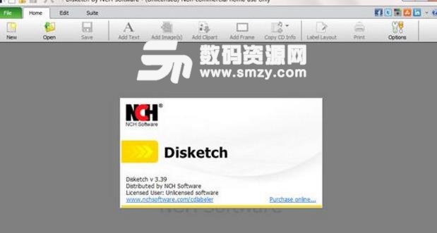 Disketch Disc Label