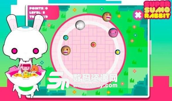 超级兔子相扑球安卓版(休闲小游戏) v1.1 手机版