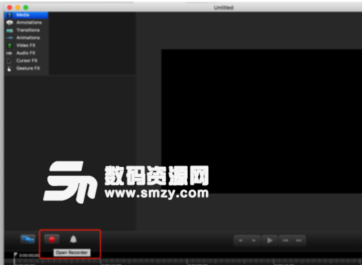 Mac camtasia屏幕录制使用方法特点