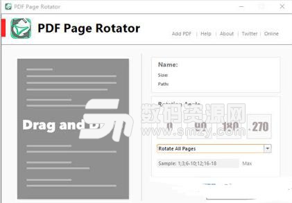 PDF Page Rotator