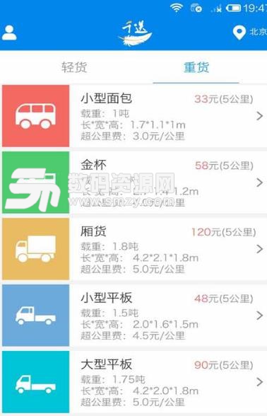 千送速运APP手机版(同城配送服务) v1.0.1 安卓版