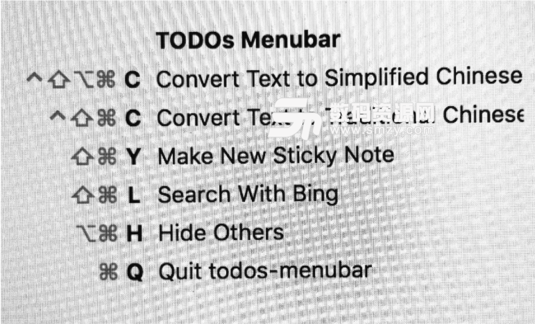 mac TODOs Menubar办事工具使用方法
