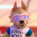 2018俄罗斯世界杯吉祥物扎比瓦卡动态表情包