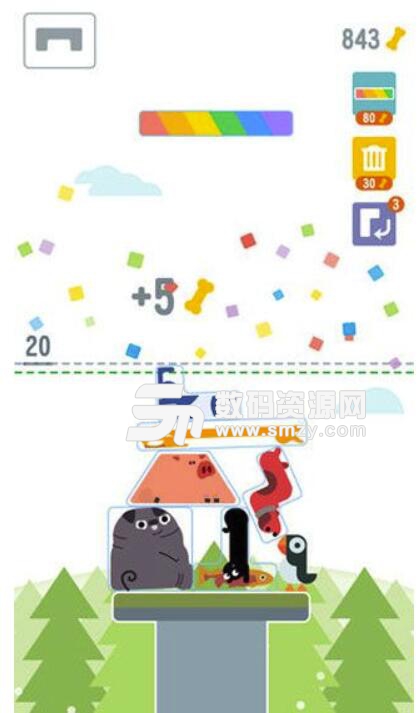 狗狗的完美之塔苹果免费版(积木休闲游戏) v1.1 iOS手机版