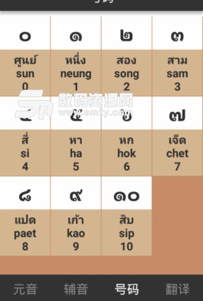 泰语字母表发音手机版(泰语学习方法) v5.7 安卓版
