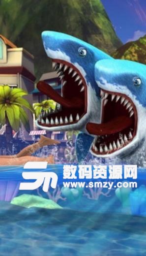 饥饿的双头鲨安卓版(与饥饿鲨游戏类似) v3.7 手机版