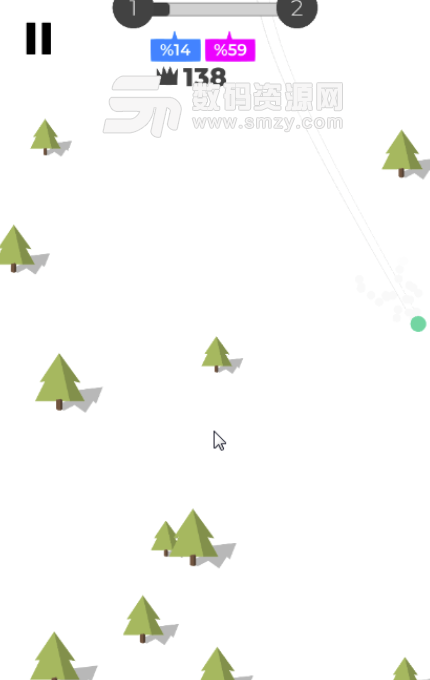 滑雪下坡安卓版(休闲益智游戏) v1.0 最新版
