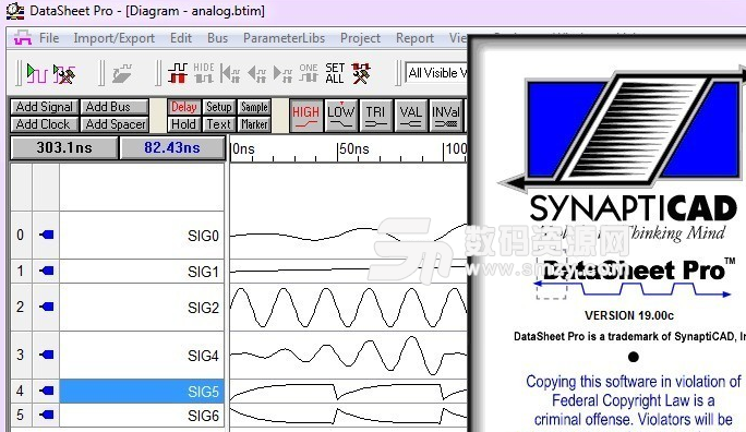 SynaptiCAD Product Suite激活版