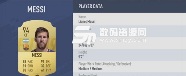 FIFA19任意球能力值Top10排行一览