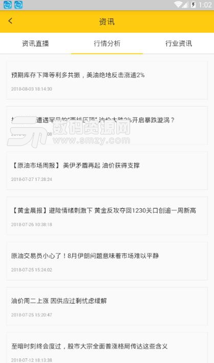 原油期货财经通app(金融财经综合平台) v1.6.0 最新版