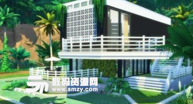 模拟人生4热带现代别墅MOD