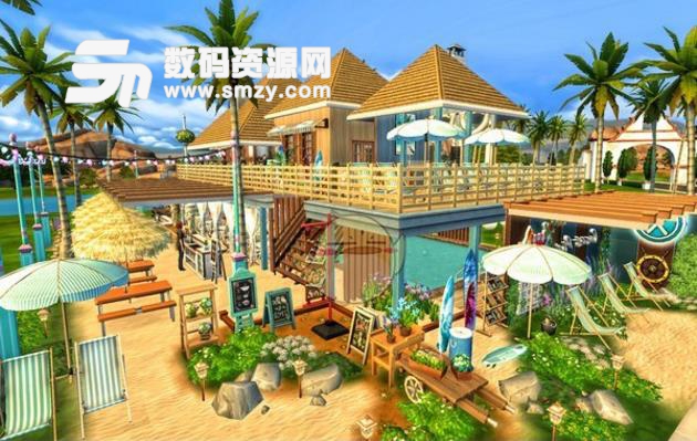 模拟人生4海边的咖啡馆MOD