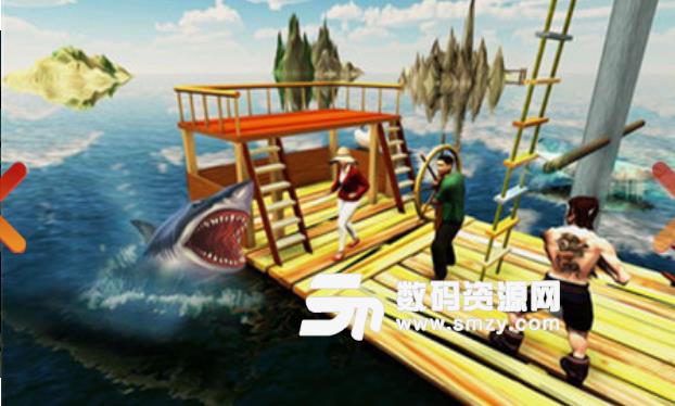 鲸鲨猎人木筏求生手游(海上漂流冒险) v1.3 免费安卓版