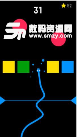 色彩蛇行手机游戏(类似贪吃蛇游戏) v1.2 安卓版