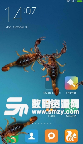 蝎子桌面安卓版(安卓手机恶搞桌面APP) v1.7 Android版
